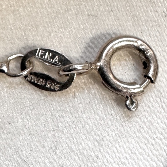 ✨Vintage Italian FNA .925 Sterling Silver Chain Necklace / Bracelet or Anklet✨ - Picture 6 of 16